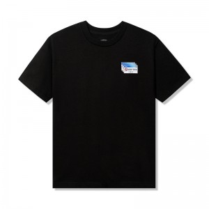 Black Anti Social Social Club 404/747 Tee | ASSC-11776