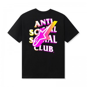 Black Anti Social Social Club ASSC x Alpinestars Tucked Tee | ASSC-11798