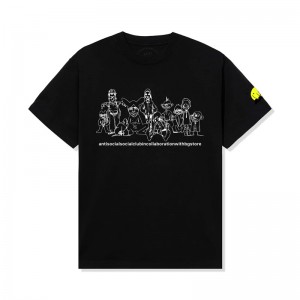 Black Anti Social Social Club ASSC x Bryant Giles Group Tee | ASSC-11807