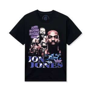 Black Anti Social Social Club ASSC x UFC Jon Jones Tee | ASSC-11826