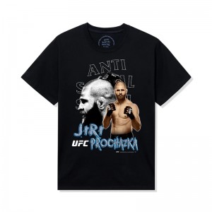 Black Anti Social Social Club ASSC x UFC Jiri Tee | ASSC-11825