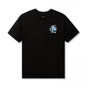 Black Anti Social Social Club A Is For Tee | ASSC-11779