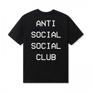 Black Anti Social Social Club Almost Over Tee | ASSC-11783