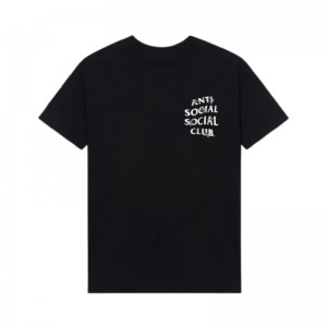 Black Anti Social Social Club Buzzkill Tee | ASSC-11861