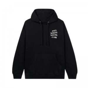 Black Anti Social Social Club Hidden Creep Hoodie | ASSC-12046