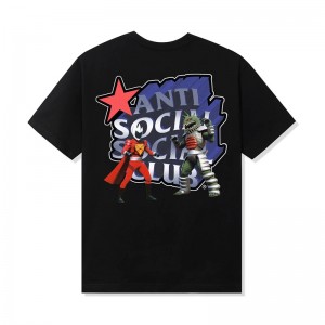 Black Anti Social Social Club Intergalatic Tee | ASSC-11918