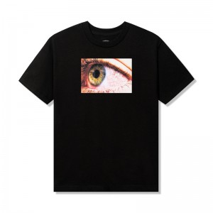 Black Anti Social Social Club Rotten Apple Of My Eye Tee | ASSC-11962