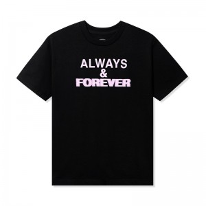 Black Anti Social Social Club Six 3 Seven Tee | ASSC-11977