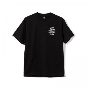 Black Anti Social Social Club Smells Bad Tee | ASSC-11980