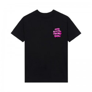 Black Anti Social Social Club Spray Can Tee | ASSC-11989