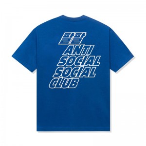 Deep Marine Anti Social Social Club Midnight Club Tee | ASSC-11931