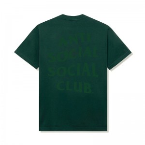 Green Anti Social Social Club DeafTone Tee (Premium 6.5oz) | ASSC-11873