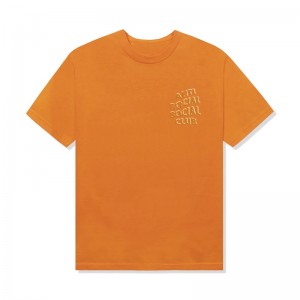 Orange Anti Social Social Club DEEPER THAN USUAL Tee | ASSC-11875