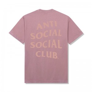 Pink Anti Social Social Club DeafTone Tee (Premium 6.5oz) | ASSC-11874