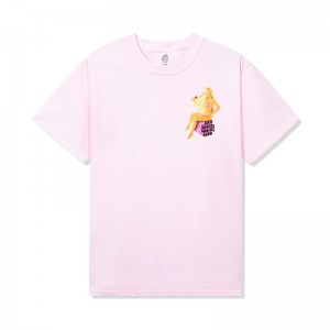 Pink Anti Social Social Club Ellen von Unwerth for ASSC 3D Fantasy Tee | ASSC-11888