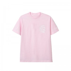 Pink Anti Social Social Club Smells Bad Tee | ASSC-11981