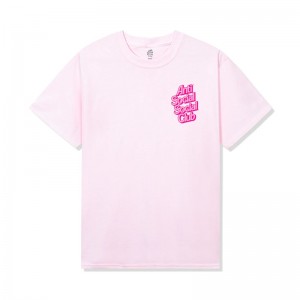 Pink Anti Social Social Club Timeless Tee | ASSC-12004