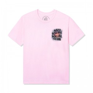 Pink Anti Social Social Club Tonight I’ll Sit Tee | ASSC-12007