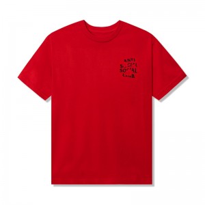 Red Anti Social Social Club Seeing the Feeling Tee | ASSC-11974