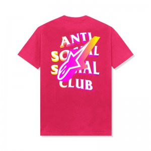 Sangria Anti Social Social Club ASSC x Alpinestars Tucked Tee | ASSC-11799