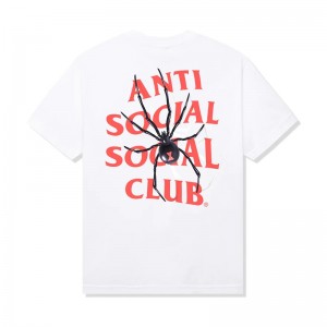 White Anti Social Social Club Bitter Tee | ASSC-11843