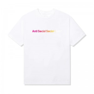 White Anti Social Social Club Indoglo Tee | ASSC-11903