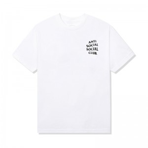 White Anti Social Social Club Kkotch Tee | ASSC-11924