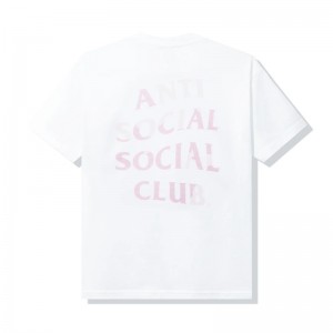 White Anti Social Social Club Runaway Tee | ASSC-11965