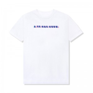 White Anti Social Social Club Sign Me Up Tee | ASSC-11976