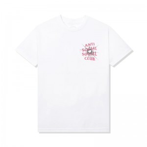 White Anti Social Social Club Theories Tee | ASSC-12000