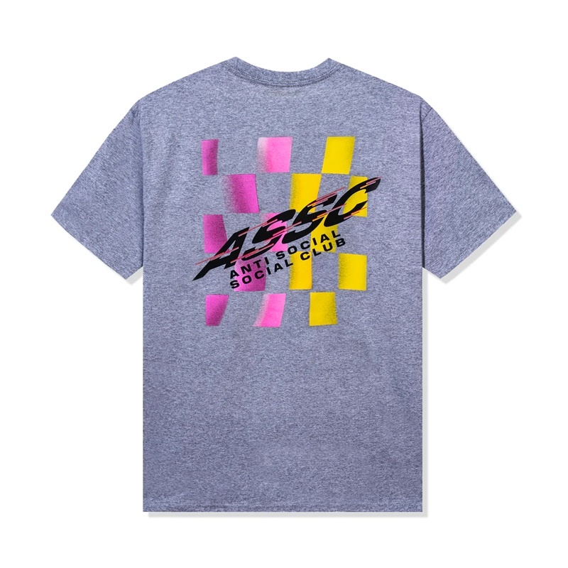 Athletic Heather Anti Social Social Club For Granted Tee | ASSC-11910