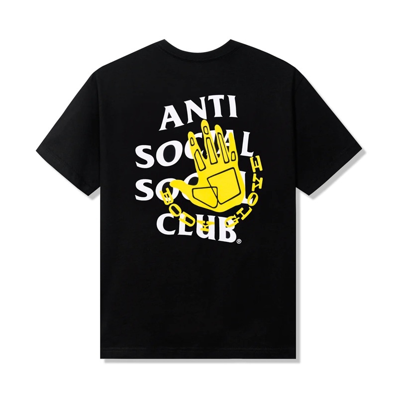 Black Anti Social Social Club ASSC X Body Glove Spray Tee | ASSC-11802