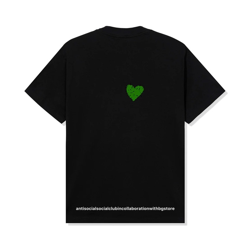 Black Anti Social Social Club ASSC x Bryant Giles Felt Tee | ASSC-11805