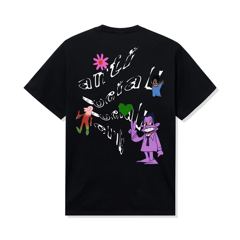 Black Anti Social Social Club ASSC x Bryant Giles Corp Tee | ASSC-11804