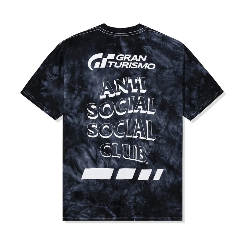 Black Anti Social Social Club ASSC x Gran Turismo Tie | ASSC-11813