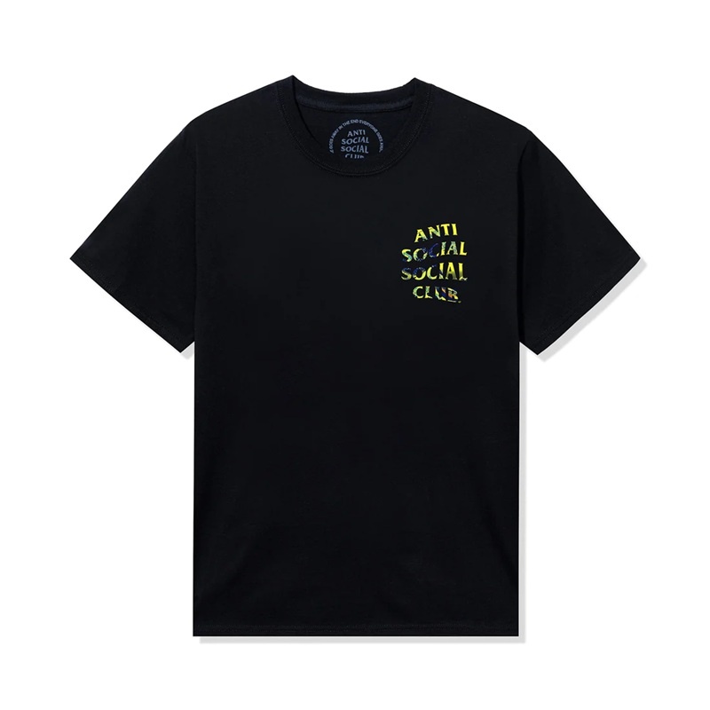 Black Anti Social Social Club ASSC x Tonkatsu Tonkatsu San Tee | ASSC-11817