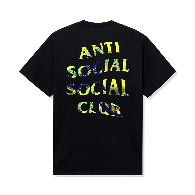 Black Anti Social Social Club ASSC x Tonkatsu Tonkatsu San Tee | ASSC-11817