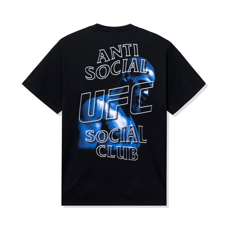 Black Anti Social Social Club ASSC x UFC Jon Jones Tee | ASSC-11826