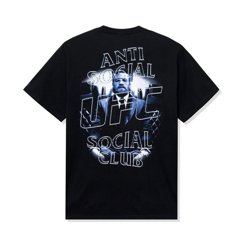 Black Anti Social Social Club ASSC x UFC Conor McGregor Tee | ASSC-11823