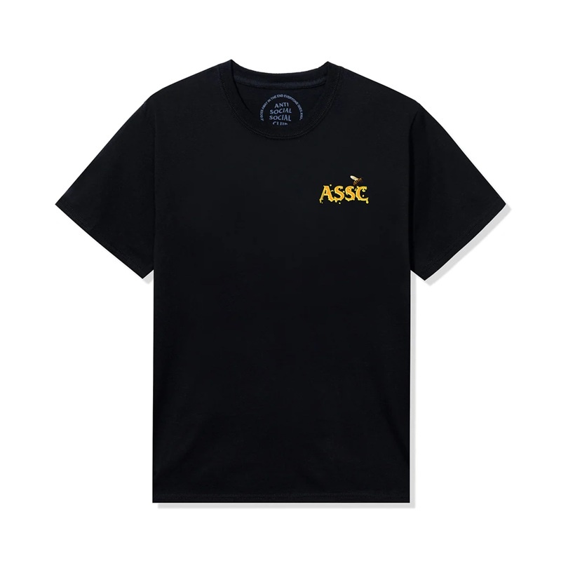 Black Anti Social Social Club Bee Keeper Tee | ASSC-11839