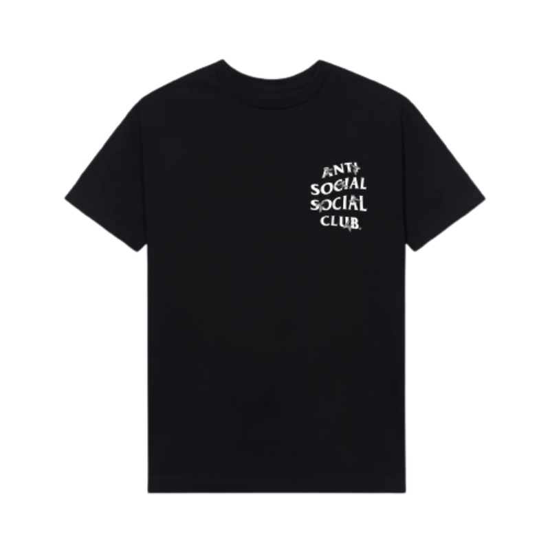 Black Anti Social Social Club Buzzkill Tee | ASSC-11861