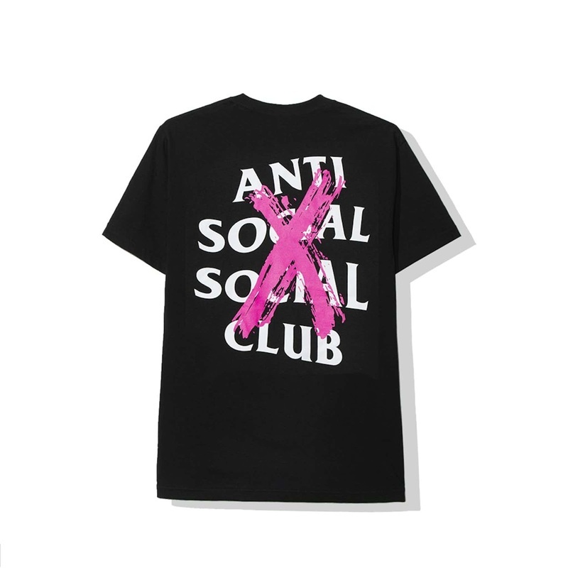 Black Anti Social Social Club Cancelled Tee | ASSC-11864