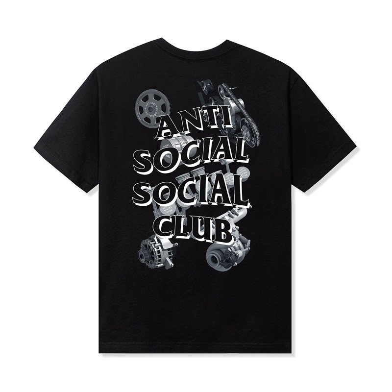 Black Anti Social Social Club Chop Suey Tee | ASSC-11867