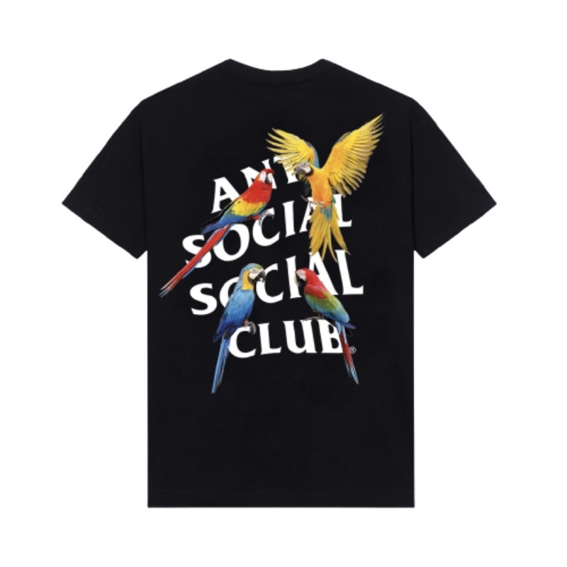 Black Anti Social Social Club Colombia Tee | ASSC-11869