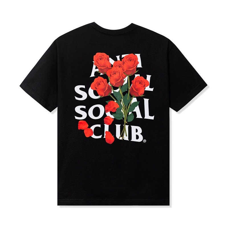 Black Anti Social Social Club Don’t Worry About Me Tee | ASSC-11877