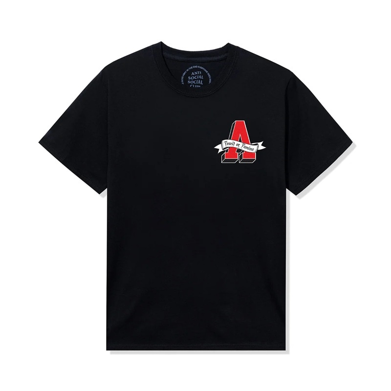 Black Anti Social Social Club Easy A Tee | ASSC-11885