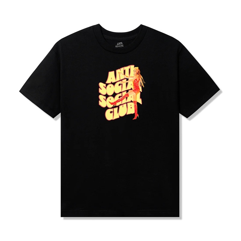 Black Anti Social Social Club Ellen von Unwerth for ASSC Tradecraft Tee | ASSC-11891