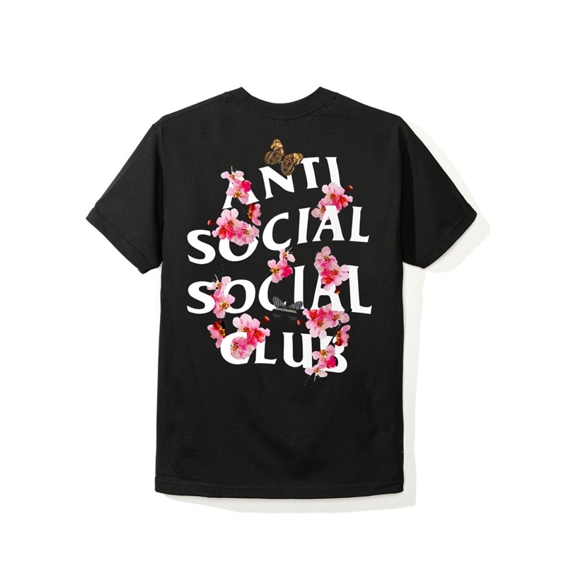 Black Anti Social Social Club Kkoch Tee | ASSC-11920