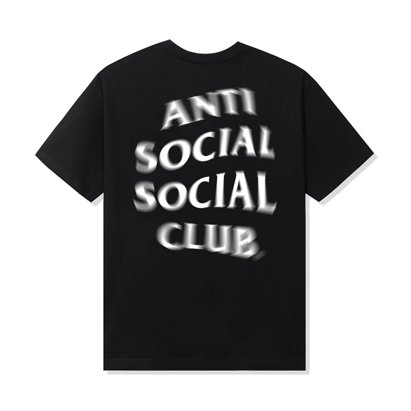 Black Anti Social Social Club No Self Control Tee | ASSC-11944