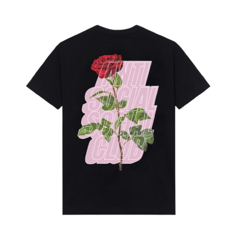 Black Anti Social Social Club Plant Me Tee | ASSC-11955